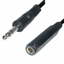 Audio Kabel 6,3mm Klinke 5m Verlängerung Verlängerungskabel Klinkenkabel