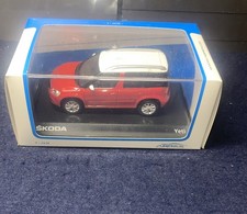 Abrex 143AB-031B-w Skoda Yeti FL (2013) rot/weiss Maßstab 1:43 Modellauto