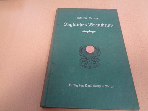 1936 jagdliches brauchtum - jagdliches,