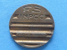 2166) Italien Telefon Medaille