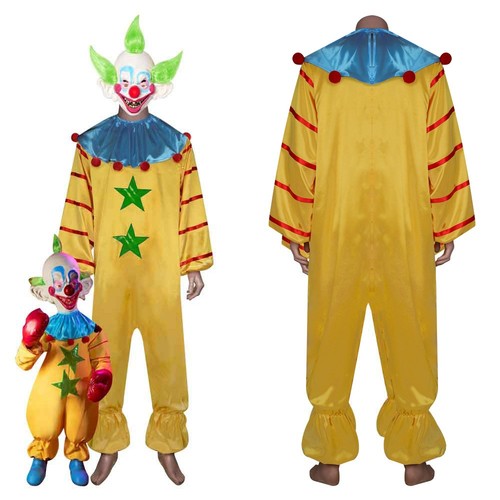 Horror clown gelb jumpsuit - horror,