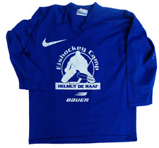 Eishockey  "Camp"  Trikot  Helmut De Raaf Gr. XL  Blau