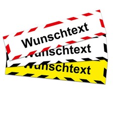 Autoautkleber mit Wunschtext