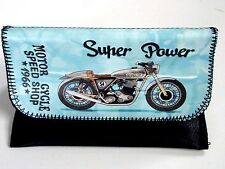 Tabaktasche Tabakbeutel mit Blättchenfach Drehertasche Feinschnitt Super Power 