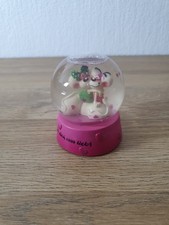 Diddl Schneekugel mit Herzchen