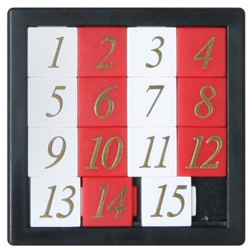 Zahlen-Schiebepuzzle