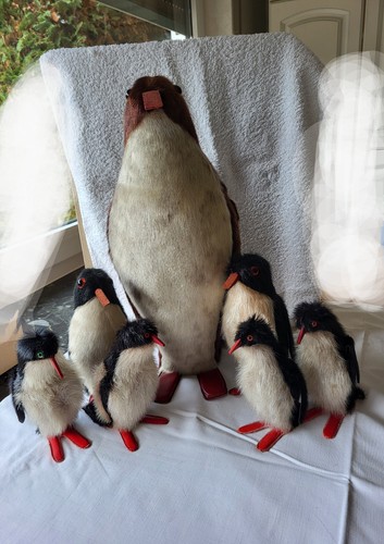 Dekofiguren pinguin familie - ", familie"
