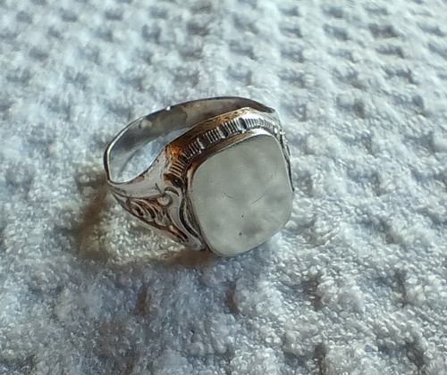 Siegelring silber 835 alt - siegelring,