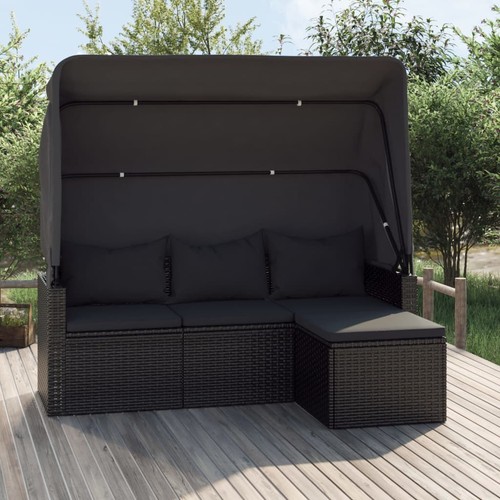 Sitzer gartensofa mit dach - mit,