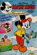 Micky Maus Heft Nr. 9  1989