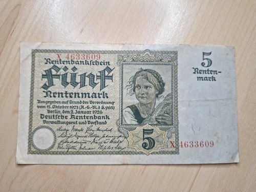 Rentenmark rentenbank berlin - 5,