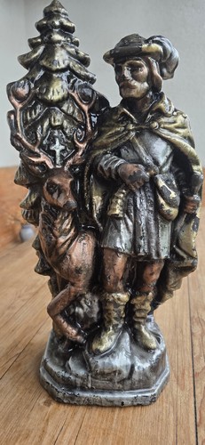 Wachsfigur jäger mit - jäger, hirsch