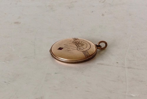 Jugendstil medaillon double - jugendstil,