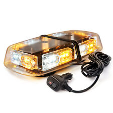 12V 24V LED Rundumleuchte Magnet Strobe Licht Warnleuchte Notfall Lampe Auto KFZ