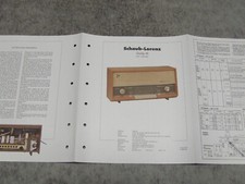 Schaltplan für Röhrenradio Radio Schaub Lorenz Goldy M von 1965 Rundfunkmuseum