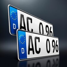 2 Kfz Kennzeichen | 410 x 110