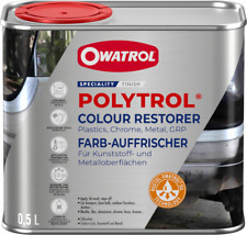 Farbauffrischer OWATROL POLYTROL Metall Anlaufschutz PlastikColour Restorer 0,5