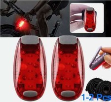 1-2X 5-LED Safety Lights Clip