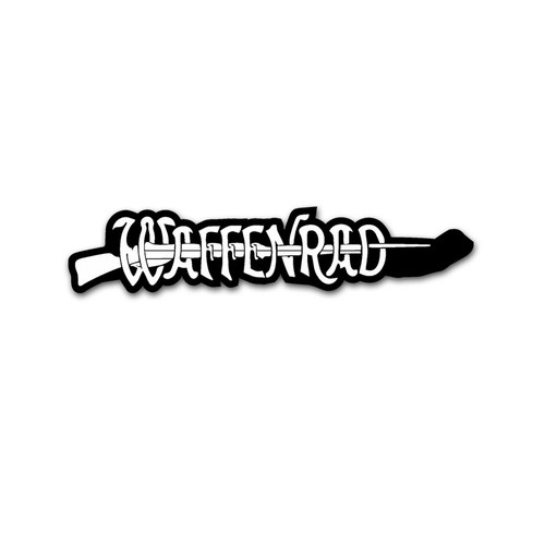 Aufkleber sticker waffenrad - aufkleber/sticker,