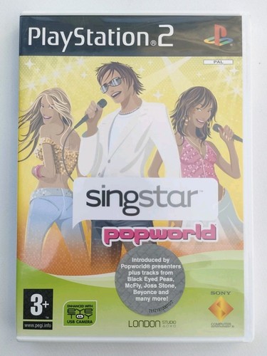 Singstar popworld ps2 - singstar,
