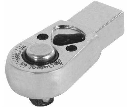 Einsteckknarre mit - 1/4",