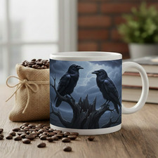Tasse Hugin + Munin