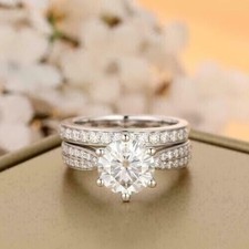 Verlobungsring Set 2,95 Karat