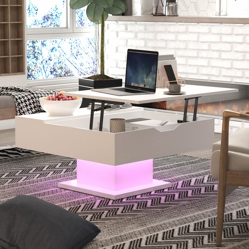 Modern led lift top coffee - led,