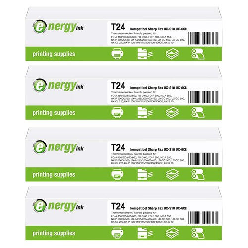 Energy ttr fax rolle - 4x, ttr-fax-rolle