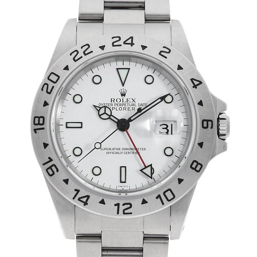 Rolex explorer 16570 weiß - rolex,