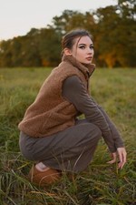 Wollweste 100% WOLLE  Damen