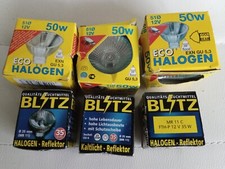 Blitz Halogen Reflektor MR11C MR11 50W 35W GU4 GU5,3 UV Stop