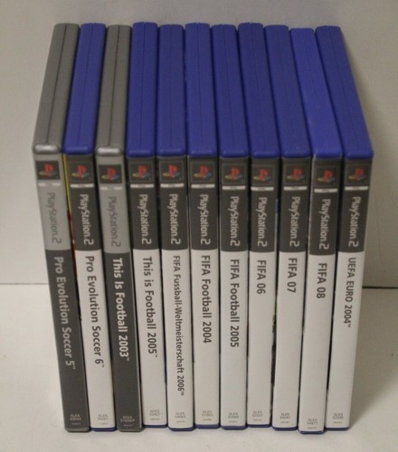 Große playstation2 fußball - große,