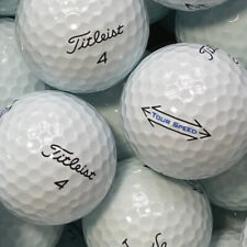 100 Golfbälle Titleist Tour Speed AAA/AAAA Qualität Lakeballs gebrauchte Bälle