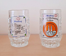 2 x Bierkrug 0,4 L mit Griff