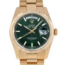 ROLEX Day date 118238 green