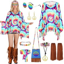 Hippie Kostüm Damen, 11