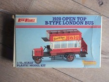 KeilKraft 1:72 Open Top London Bus 1920 Bausatz selten 