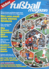 Kicker Fußball MAGAZIN 4 - 1982 Z WM Hartwig Pfaff Maradona Platini