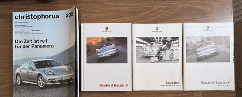 Set porsche kataloge - set,
