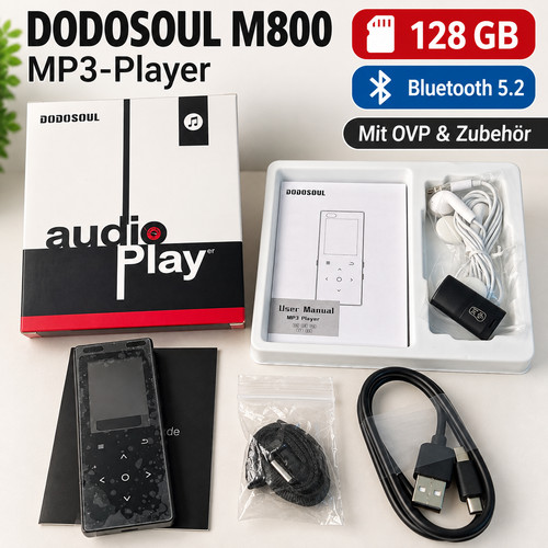 Dodosoul m800 mp3 player - m800, 128gb