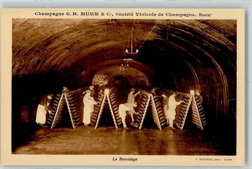 Champagne mumm le remuage - mumm,