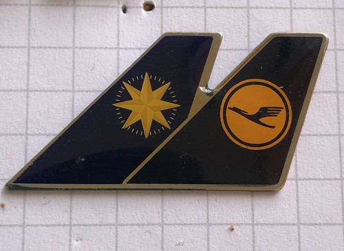 Pin lufthansa und varig - und, stern