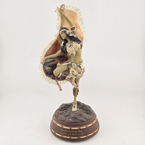 Beschwörender geist wolf - geist,