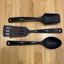 IKEA Set 3-teilig - Kochlöffel & Pfannenwender Kunststoff Küchenhelfer - 17535
