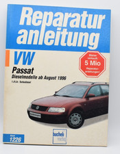 VW Passat Diesel ab 1996 Reparaturanleitung 1.9 TDI Turbodiesel Bucheli Verlag