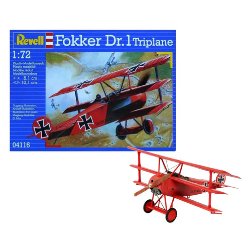 Fokker triplane revell - fokker,