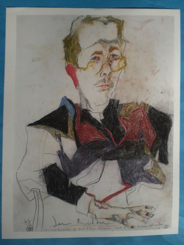 Horst janssen porträt - janssen,,