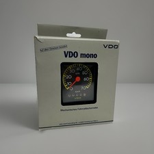 Fahrrad Vintage Tachometer VDO UNO / Mono bis 70 Km/h Tacho NOS mit Verpackung