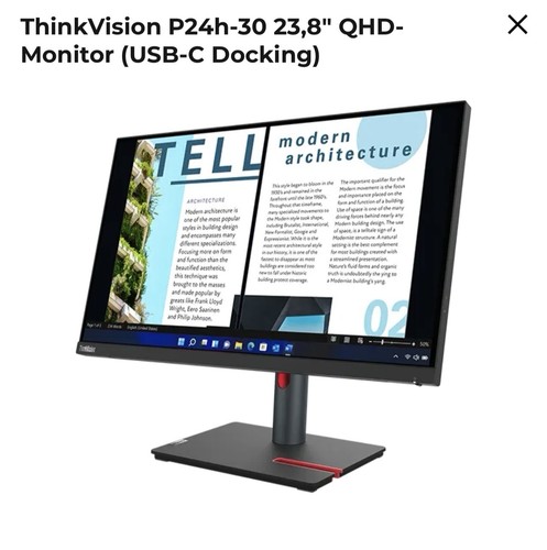 Lenovo thinkvision p24h - lenovo,
